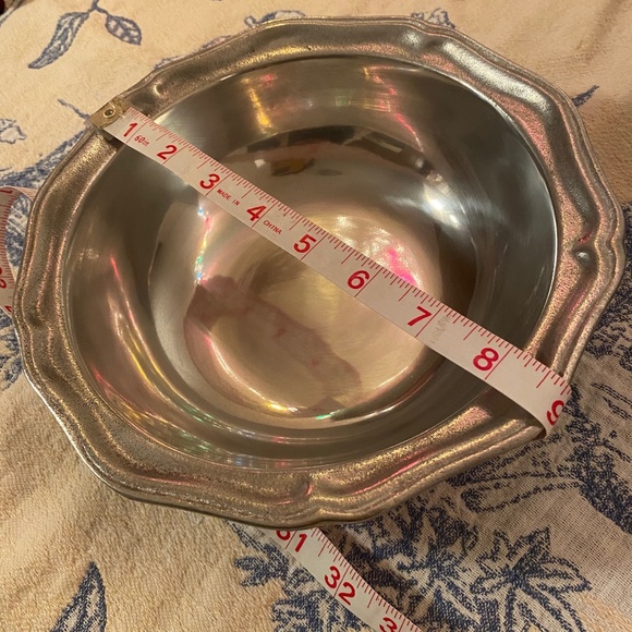 Pewtarex I King George Serving & Vegetable Bowls - Picture 10 of 16